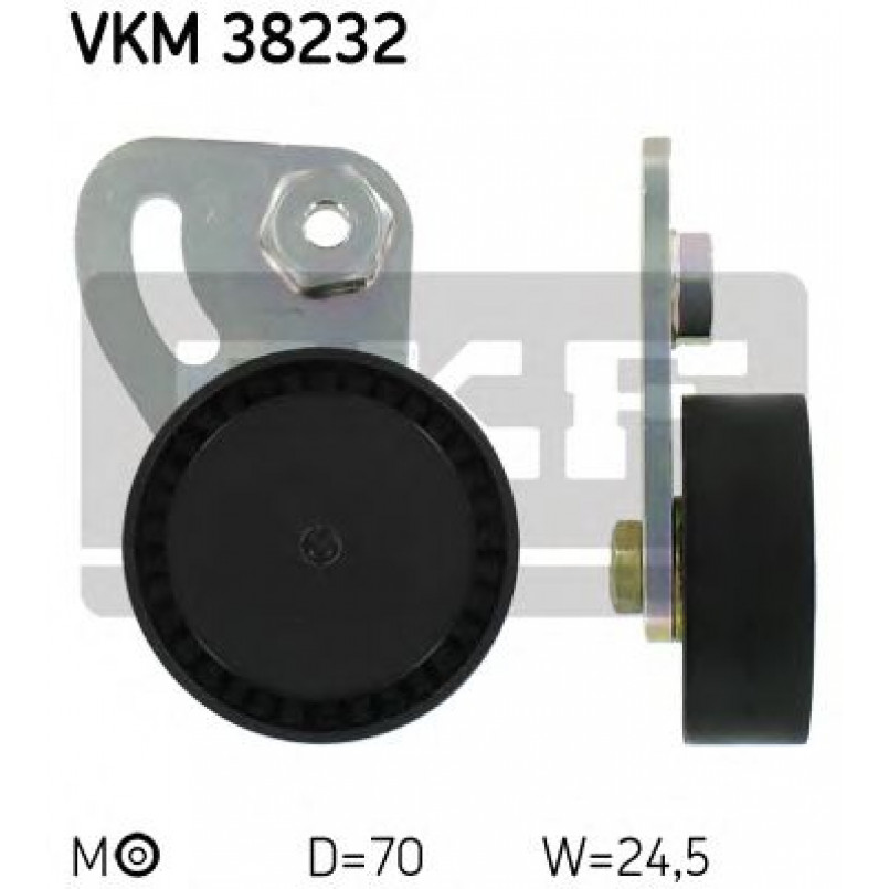 VKM 38232 SKF Натягувач поліклинового ременя